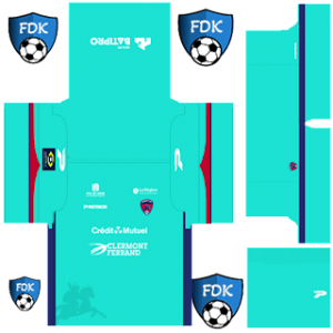 Clermont Foot PLS Kit 2022 gk away