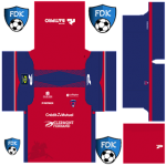 Clermont Foot Pro League Soccer Kits