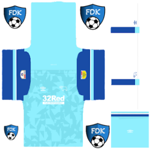 Derby County FC PLS Kit 2022 away