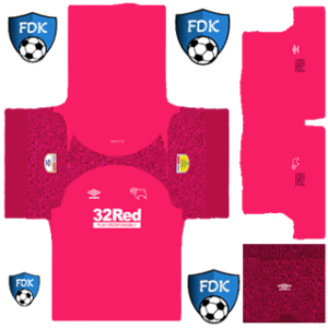 Derby County FC PLS Kit 2022 gk home