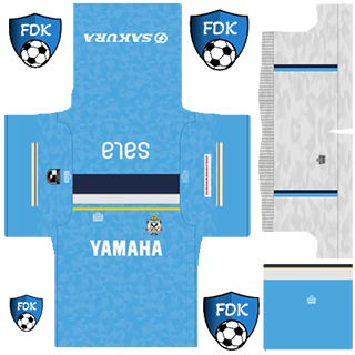 Jubilo Iwata Pro League Soccer Kits 22/23 - Jubilo Iwata PLS and PKS Kits