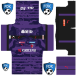 Kyoto Sanga FC Pro League Soccer Kits