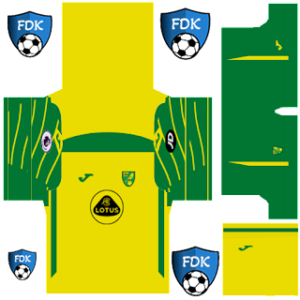 Norwich City FC Pro League Soccer Kits