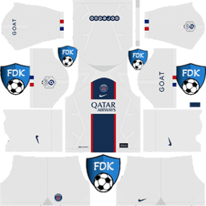 Paris Saint Germain dls kit 2023 third (temp)