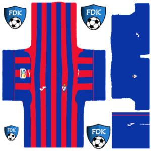 SD Eibar Pro League Soccer Kits
