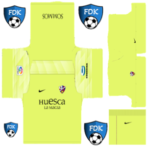 SD Huesca PLS Kit 2022 gk home