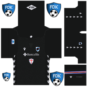 Sampdoria PLS Kit 2022 gk home