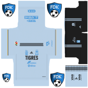 Tigres UANL PLS Kit 2022 away