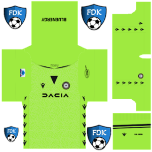 Udinese Calcio PLS Kit 2022 gk third