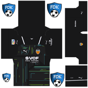 Valencia CF PLS Kit 2022 gk away