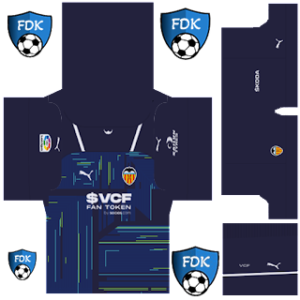 Valencia CF PLS Kit 2022 gk home