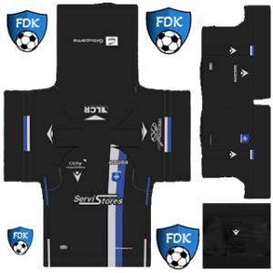 A.J Auxerre PLS Kit 2022 away