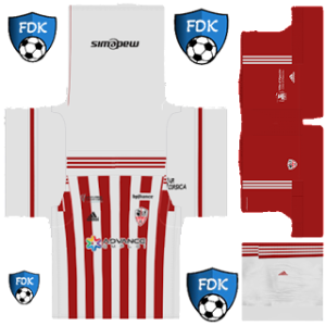 AC Ajaccio Pro League Soccer Kits