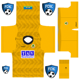 Alanyaspor PLS Kit 2023 GK Away