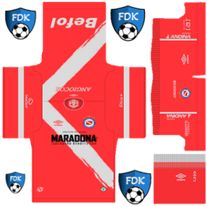 Argentinos Juniors Pro League Soccer Kits