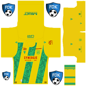 FC Nantes Pro League Soccer Kits