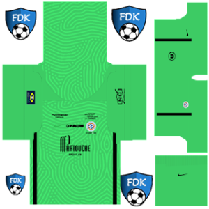 Montpellier HSC PLS Kit 2022 gk home