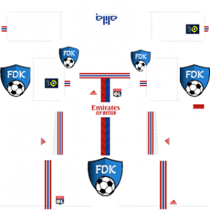 Olympique Lyon dls kit 2023 home