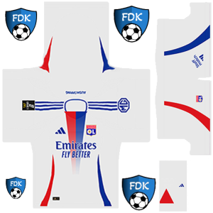 Olympique Lyonnais Pro League Soccer Kits
