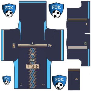 Philadelphia Union Pro League Soccer Kits