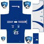 RC Strasbourg Alsace Pro League Soccer Kits