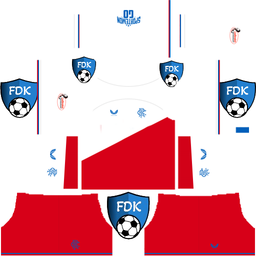 Rangers FC DLS Kits 2023 - Dream League Soccer Kits 2023