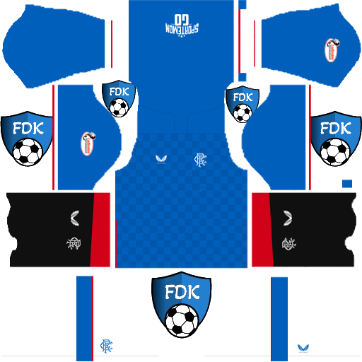 Rangers FC DLS Kits 2023 - Dream League Soccer Kits 2023