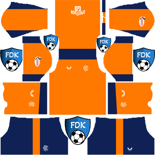 Rangers FC DLS Kits 2023 - Dream League Soccer Kits 2023