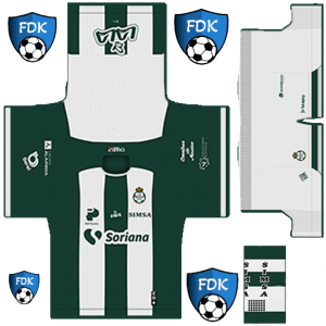 Santos Laguna Pro League Soccer Kits