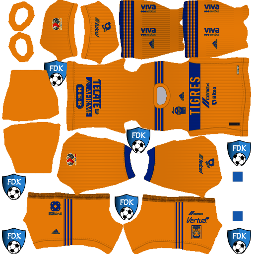 Tigres UANL DLS Kits 2023 Dream League Soccer Kits 2023 Tigres UANL DLS Kits 2023 Dream League Soccer Kits 2023