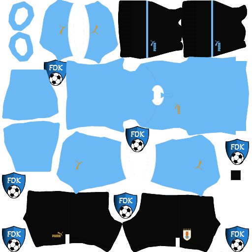 Uruguay World Cup DLS Kits 2022 - Dream League Soccer Kits 2022