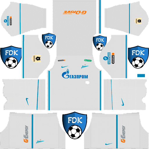 Zenit St Petersburg DLS Kits 2023 Dream League Soccer Kits 2023