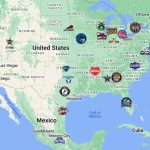 NBA G League Teams Map
