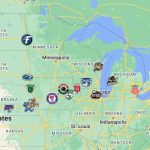 USHL Teams Map