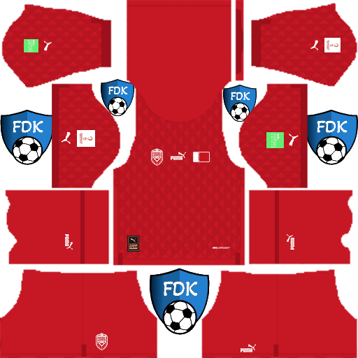 Bahrain DLS Kits 2023 Dream League Soccer Kits 2023