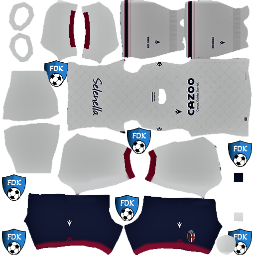 Bologna FC DLS Kits 2023 Dream League Soccer Kits 2023