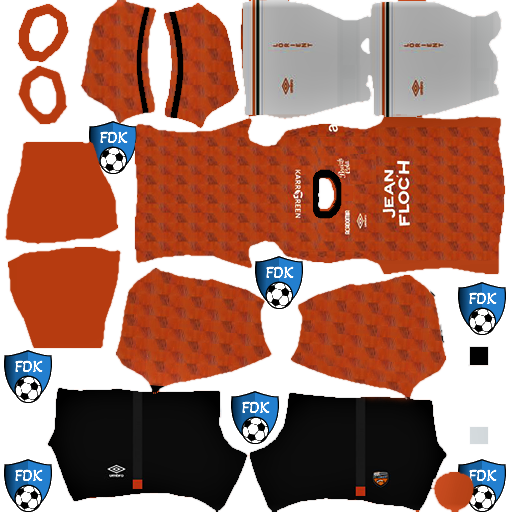 FC Lorient DLS Kits 2023 Dream League Soccer Kits 2023