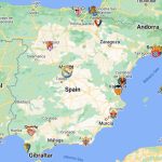 La Liga Teams Map