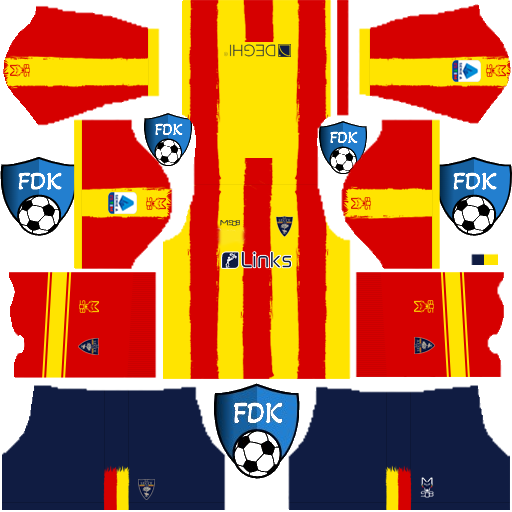 US Lecce DLS Kits 2023 Dream League Soccer Kits 2023