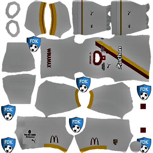 RC Lens DLS Kits 2023 Dream League Soccer Kits 2023