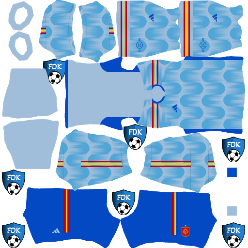 Spain DLS Kits 2022 Dream League Soccer Kits 2022