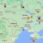 Ukrainian Premier League Teams Map