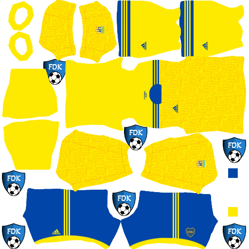 Boca Juniors DLS Kits 2023 Dream League Soccer Kits 2023