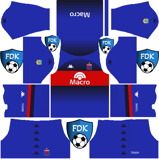 Club Atletico Tigre DLS Kits 2023 Dream League Soccer Kits 2023