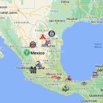 Mexican League Teams Map