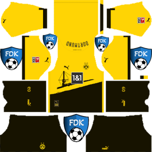 Borussia Dortmund dls kit 2024 home (temp)