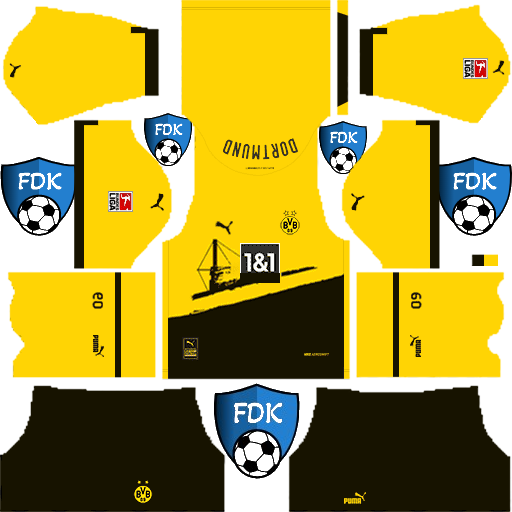 Borussia Dortmund DLS Kits 2024 Dream League Soccer Kits 2024