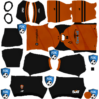 Brisbane Roar FC DLS Kits 2023 - Dream League Soccer Kits 2023
