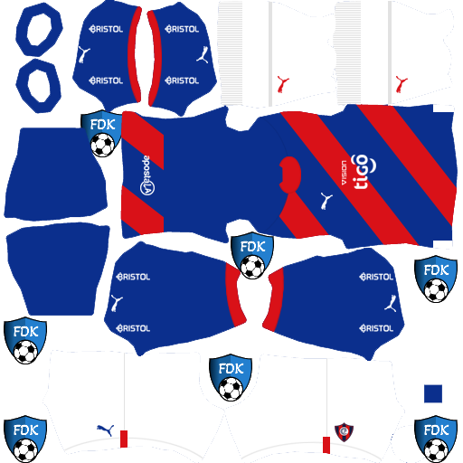 Cerro Porteno DLS Kits 2023 - Dream League Soccer Kits 2023