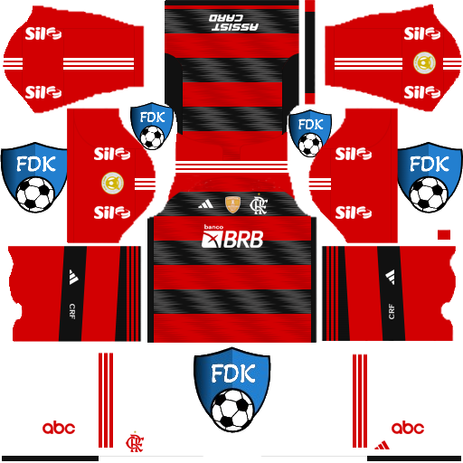 Flamengo DLS Kits 2023 Dream League Soccer Kits 2023